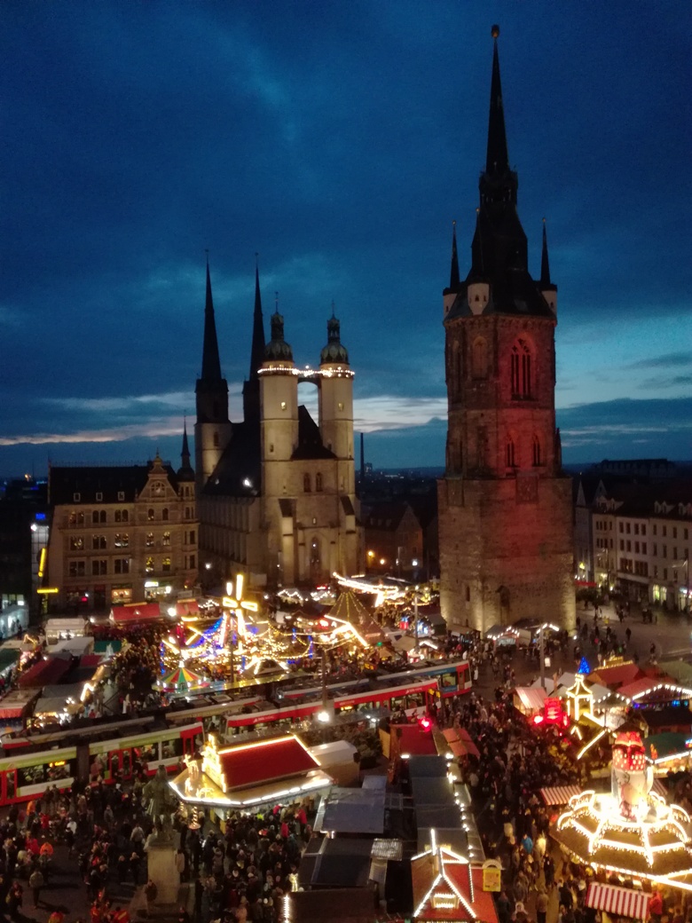 Halle 2017 (Alle Rechte by OT) Weihnachtsmarkt Halle/S. 2017