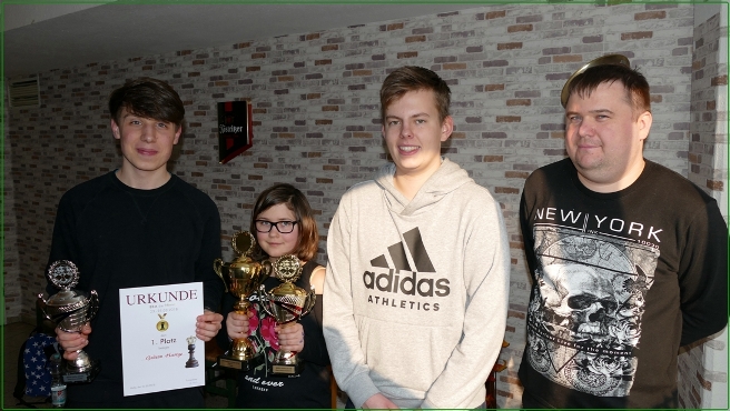 v.l.n.r. G.Hartge, Y.Stowicek, F.Schulte, N.Markus